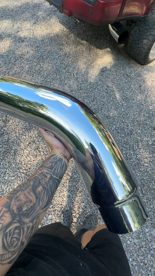 5-6 polished elbow